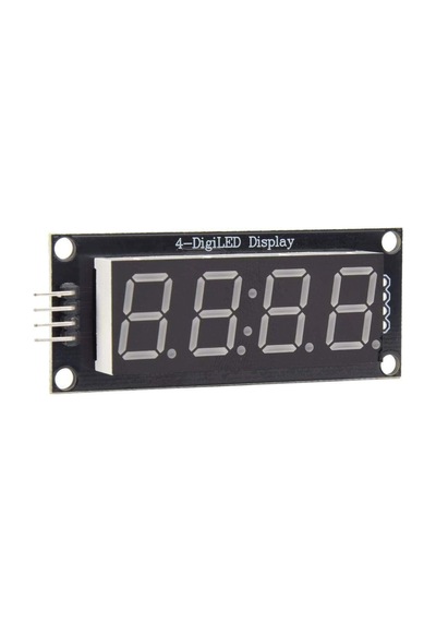4 Basamaklı Led Gösterge Modülü 7-segment Tm1637