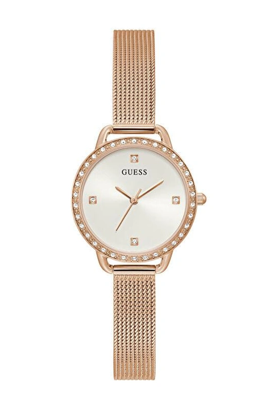 Guess Gugw0287l3 Kadın Kol Saati Gümüş - Beyaz