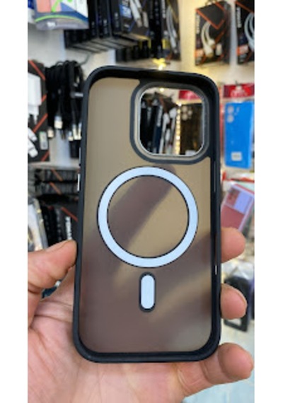 Apple Uyumlu iPhone16 Pro Kamera Korumalı Mat Magsafe Wireless Şarj Destekli Renkli 45676