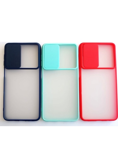 Xiaomi Redmi Note 10S Kamera Korumali Sürgülü Kilif 558143998