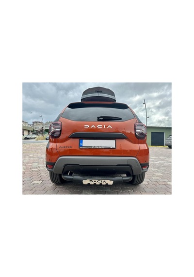 Dacia Duster 2010+ Arka Tampon Koruma Demi Ri Si Yah Duster Yazili Off-road