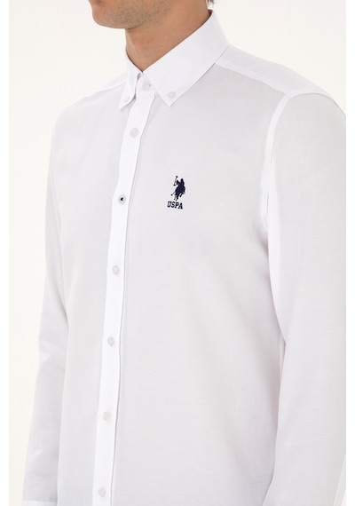 U.s. Polo Assn. Erkek Beyaz Gömlek Basic 50307693-vr013 Beyaz U.s. Polo Assn. Erkek Beyaz Gömlek Basic 50307693-vr013 Beyaz