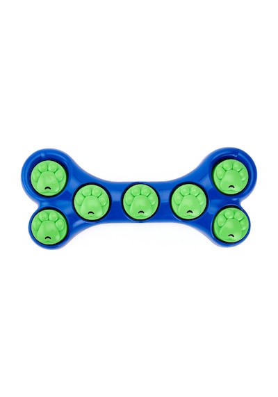 Froggoo Köpek Ödül Puzzle Oyuncağı - Mavi / Yeşil - 39 Cm