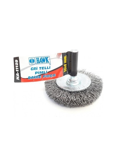 Hawk Ha11129 Pimli Gri Tel Daire Fırça 50X6 Mm