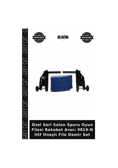 Özel Seri Salon Sporu Oyun Filesi Rekabet Aracı 9819-n Ittf Onaylı File Demir Set Belirtilmemiş