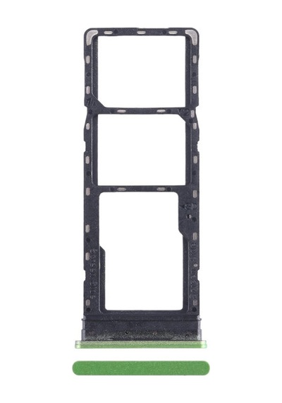 Infinix Hot 11s Sim Kart Tepsisi X6812, X6812b Yeşil