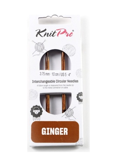 Knitpro Ginger Specıal Değiştirilebilir Örgü Şişleri 3.75mm 31224