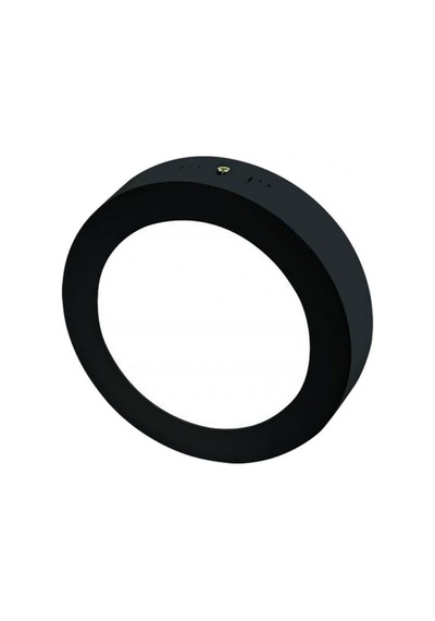 Kendal Kdl423b Smd Led Li Yuvarlak 24w Siyah Kasa Sıva Üstü Panel Armatür Günışığı