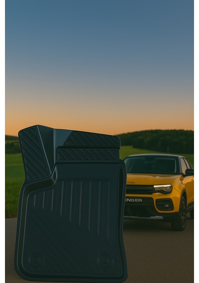 Jeep Avenger 2023+ Elektrikli Uyumlu 3d Oto Paspas Premium