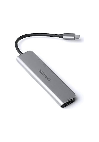 Dark Usb 3.1 Type-c 6 İn 1 Hdmı/tf Sd Kart Okuyucu/usb 3.0 & Usb 2.0 / Usb-c Pd Dönüştürücü Çevirici Hub Dk-ac-u31x38