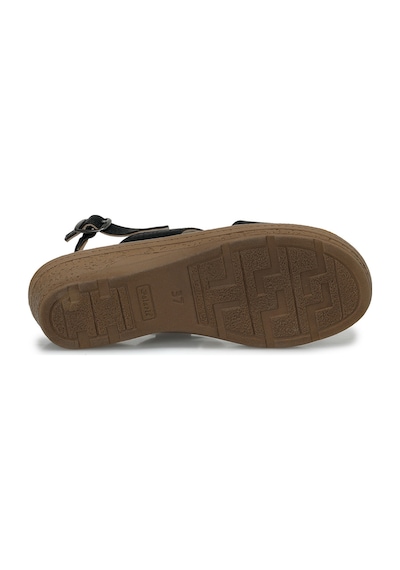 Polaris 409036.z Siyah Kadın Comfort Sandalet 409036.z6fx 000000000102251139