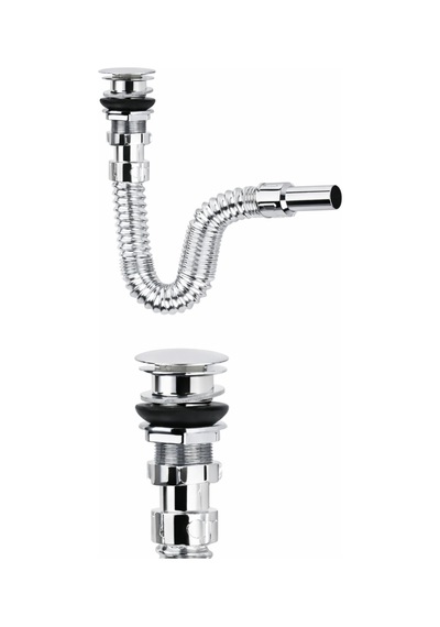 - Krom Basmalı Pop-up Körüklü Sifon, Chrome Pop-up Siphon Diğer
