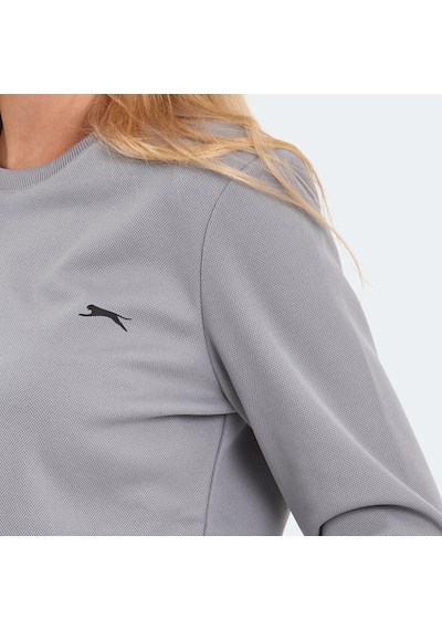Slazenger OLINDA Kadın Cepli Gri Eşofman Takımı
