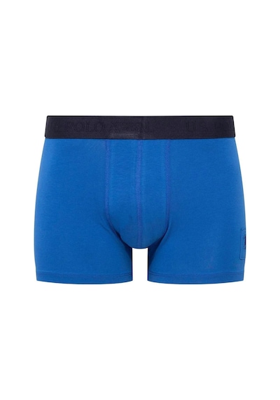 U.S. Polo Assn. U.s Polo Assn. 80504 Erkek Pamuklu 3'lü Boxer-saks&lacivert&baskılı Saks