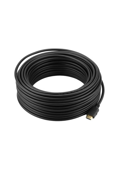 Powermaster Plastik Düz Siyah Hdmı Kablo 25 Metre Gold 48 Gbps Hız