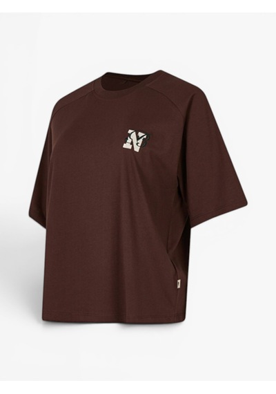 New Balance Nb Lıfestyle Women T-shırt Kadın Kahverengi T-shirt - Wnt3625