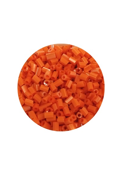Kesme Cam Boncuk 2mm - 20 Gram - Turuncu -bnc305