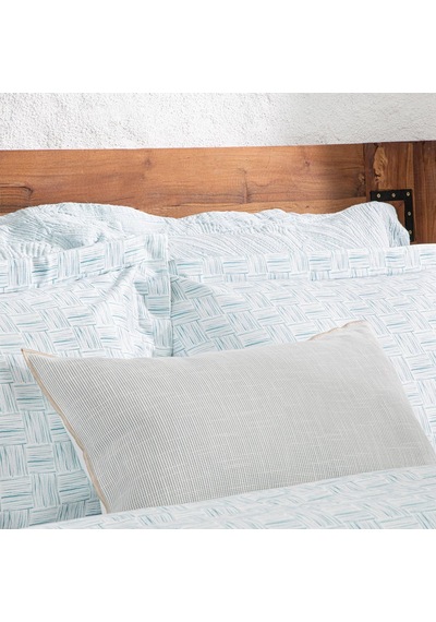 Ocean Bambu Extra King Size Nevresim Seti 260x220 Cm Beyaz
