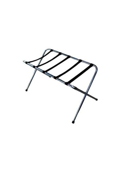 Dzgn Home Metal Valizlik Katlanır Bavulluk Otel Tipi Krom