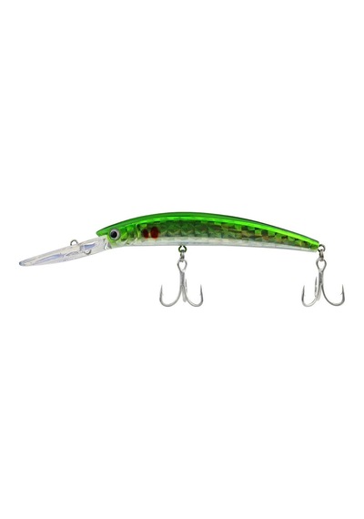 Sea Horse Deep Ghost Diver 11 Cm 16 Gr Green Amber