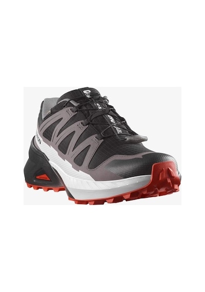 Erkek Çocuk Koşu Ayakkabısı Speedcross Peak Gore-tex Su Geçirmez Açık Gri