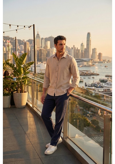 Buratti Erkek Pantolon 6689255 Lacivert Lacivert