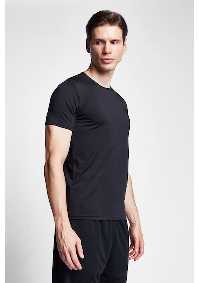 Lescon Erkek Kısa Kollu T-shirt 25s-1220-25n Siyah