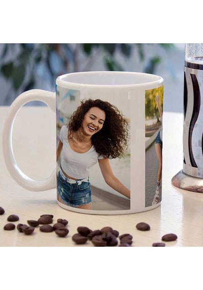 Nilhediye 3 Fotoğraf Baskılı Kupa Bardak - 487100821