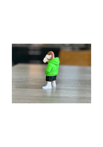 Kapüşonlu Koç Figür 10cm-3d Baskı-kolleksiyonluk Biblo
