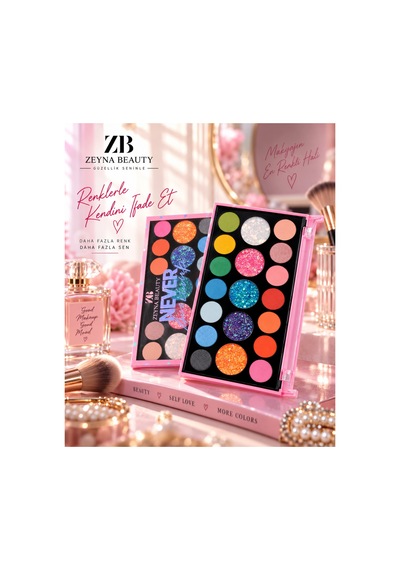 Göz Far Palet İ& Glitter Far 19'lu Makyaj Paleti - 626167969