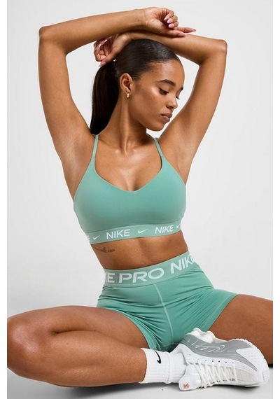 Nike Indy Light-support Padded Adjustable Sports Bra Kadın Spor Bra Yeşil