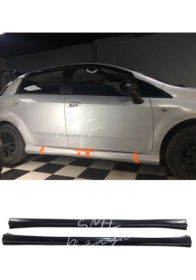 Fiat Punto Yan Marşpiyel (Plastik) BOYASIZ Punto Yan-Marşbiyel-Ek