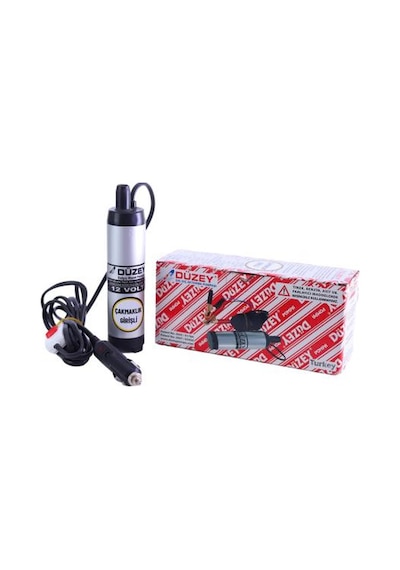 Düzey 12 Volt Çakmaklık Girişli Mini Dalgıç Mazot Aktarma Pompası