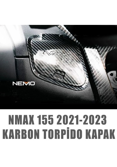 Yamaha Nmax 125/155 2021-2023 Torpido Karbon Kapak