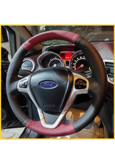 Ford Fiesta Titanyum Kasa Araca Özel Direksiyon Kılıfı