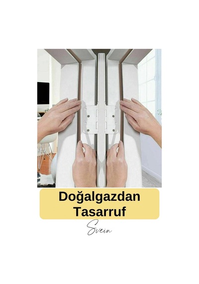 Kalın Kauçuk 2x50 100 Mt Ekstra Uzun Kahve Kapı Pencere Fitili Soğuk Koruyucu Geçirmez İzolasyon Diğer