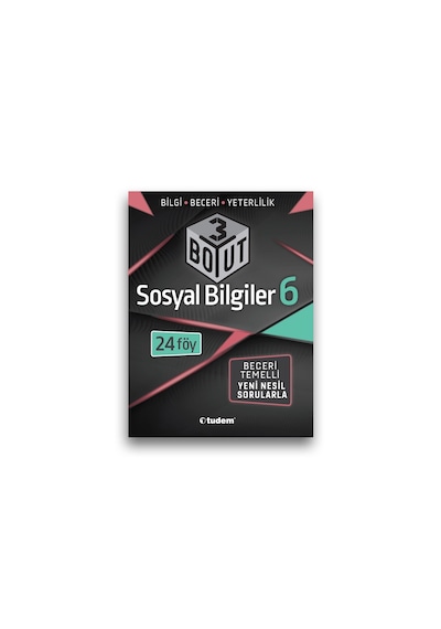 6.Sınıf Sosyal Bilgiler Föyü Tudem Yayınları