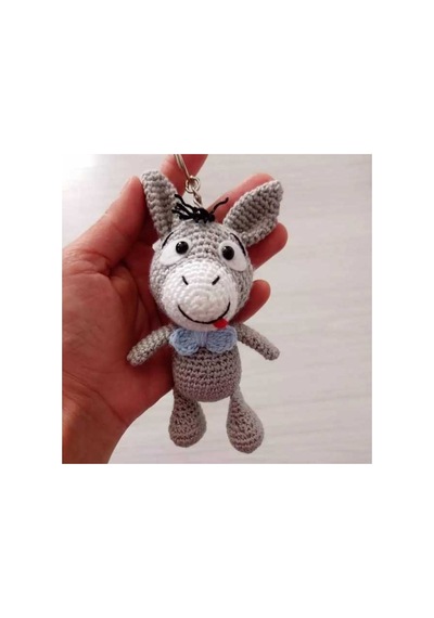 Amigurumi Sevimli Hayvan Anahtarlık Aksesuar