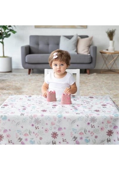 Bumkins Splat Mat / Çok Amaçlı Örtü - Floral