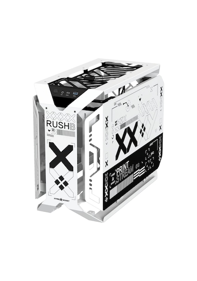 Hyper Rocket X-era Print Stream M-atx Rgb Open Frame Gaming Oyuncu Kasası