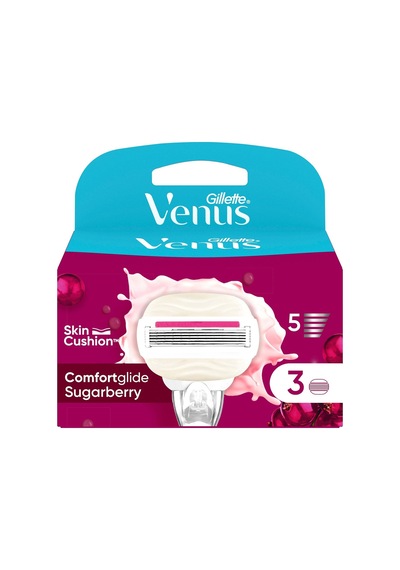 Gillette Venus Sugarberry Miami Yedek Bıçak 3'lü - 4 Adet Tarı