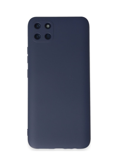 Realme C11 Kılıf Nano İçi Kadife Silikon - Lacivert Bz8683140442546