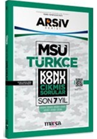 Msü Türkçe Konu Konu Çıkmış Sorular Son 7 Yıl / Kolektif