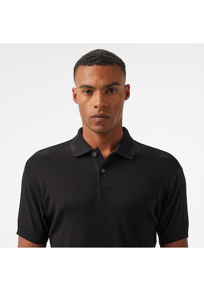 Nautica Erkek Siyah Classic Fit Polo Düz K55329t Siyah