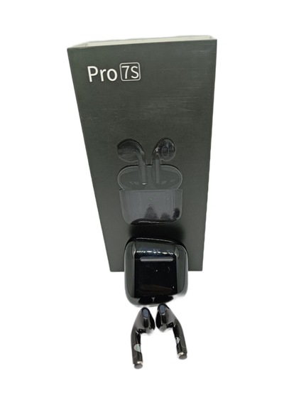 Pro 7s Yeni Nesil Mini Bluetooth Kulaklık Dokunmatik Type-c Siyah