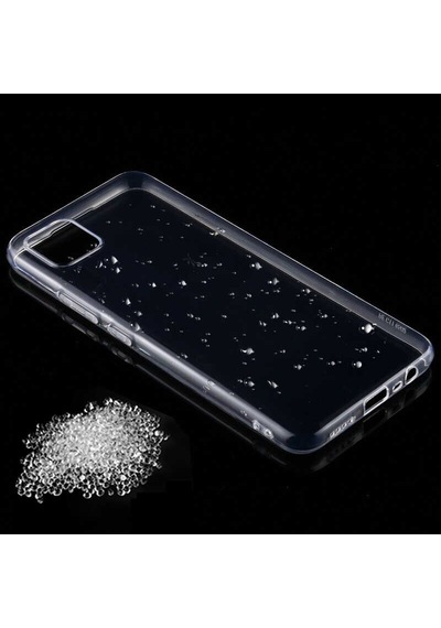 Realme C11 Kılıf Zore Süper Silikon Kapak Renksiz