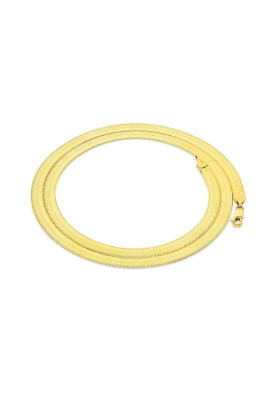 Sefa Gold 14 Ayar Altın İtalyan Ezme Zincir Kolye 2 Mm