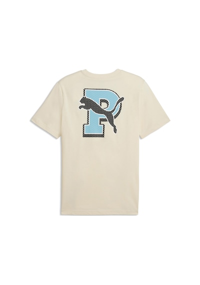 Puma Graphic Erkek Bej Günlük Stil T-shirt 69177687