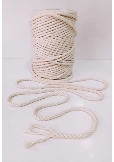 2 Kg Makrome 3 Mm 3 Büküm Hobi Ve Dekoratif Makrome İpi 480 Metre
