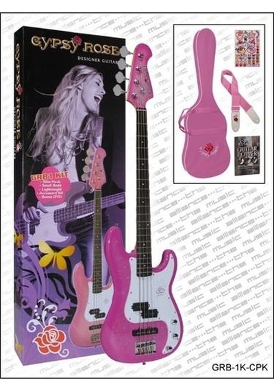 Valencia Grb1Kcpk Bas Gitar Gypsy Rose Set